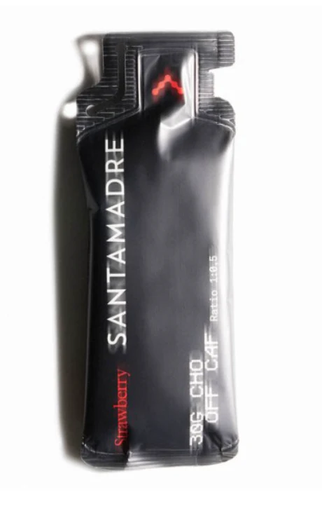 Santamadre Gel Energetico 30CHO Senza Caffeina Fragola 60g