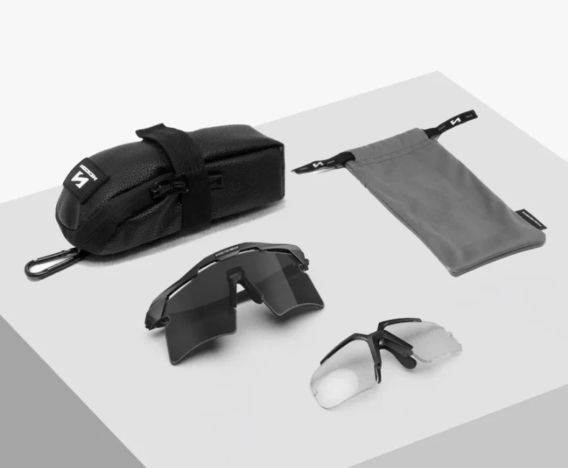 Scicon Sport Occhiali Aeroshade 2.0 Titanium Matte Black Smoke - Image 3