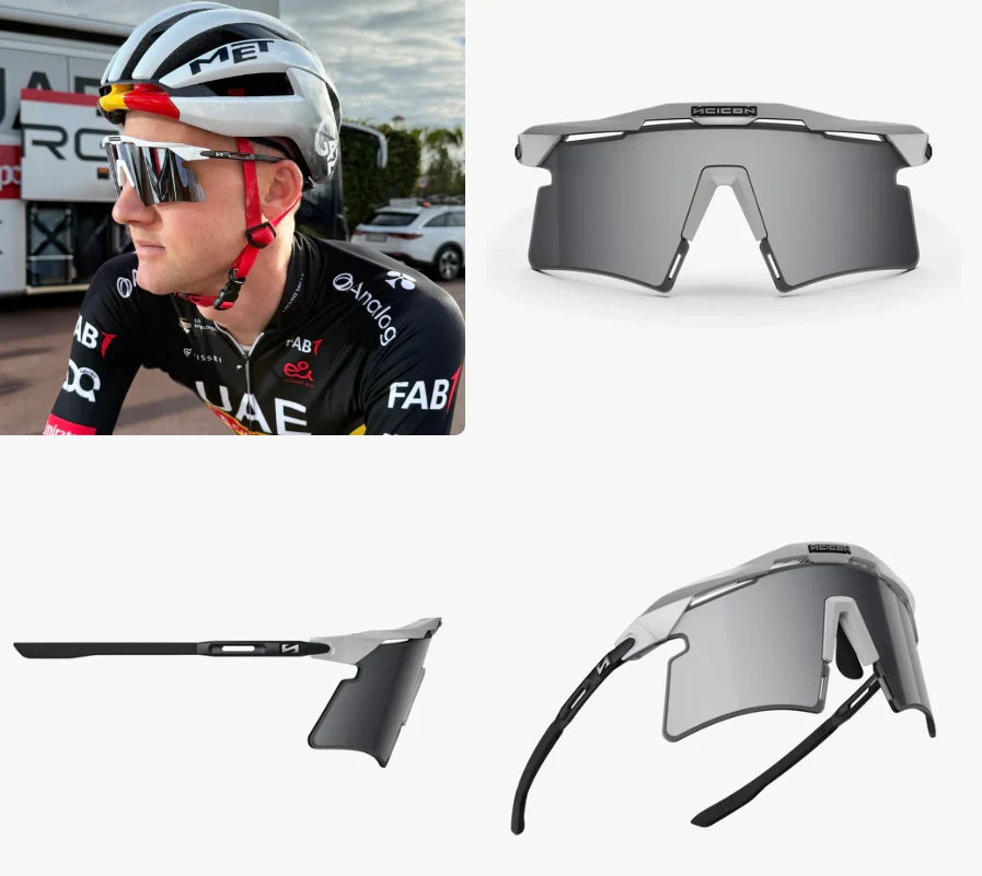 Scicon Sport Occhiali Aeroshade 2.0 Titanium White Metal Matte Multimirror Silver - Image 2