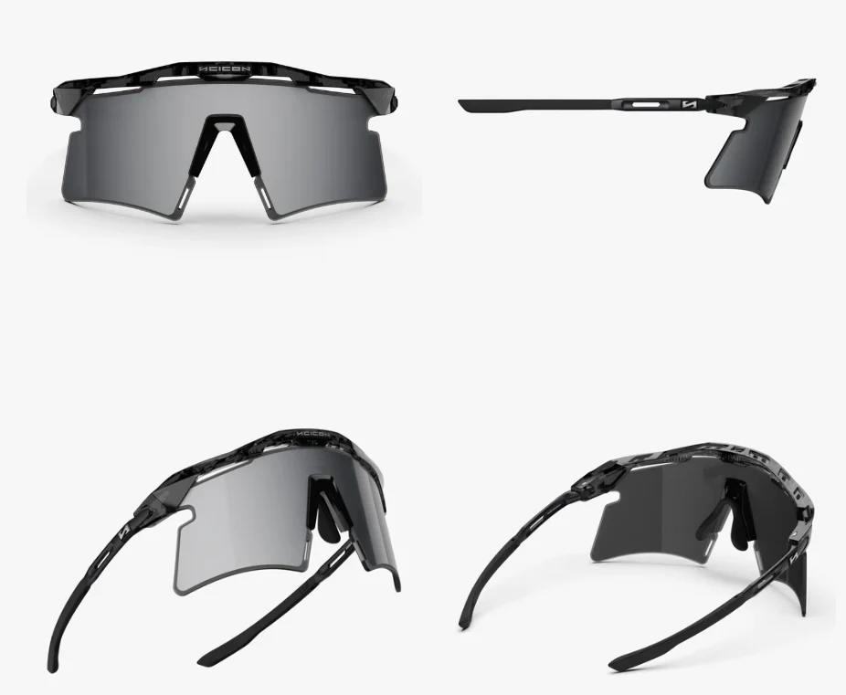 Scicon Sport Occhiali Aeroshade 2.0 Titanium Crystal Black Gloss Multimirror Silver - Image 2