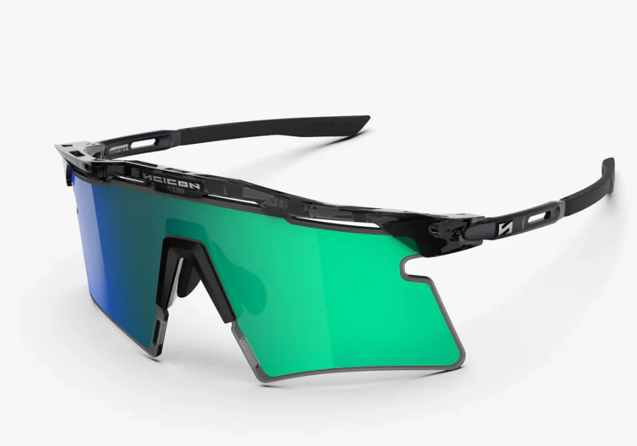 Scicon Sport Occhiali Aeroshade 2.0 Titanium Crystal Black Gloss Multimirror Blue/Green