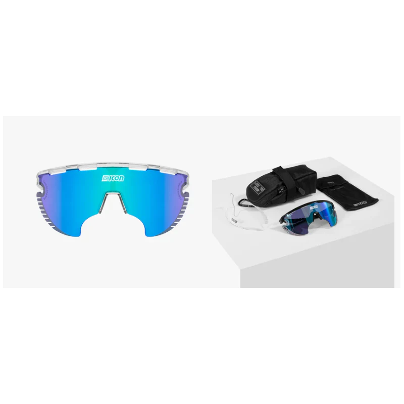 Scicon Sports Occhiali Aerowing Lamon Crystal Mirror Blue - Image 2