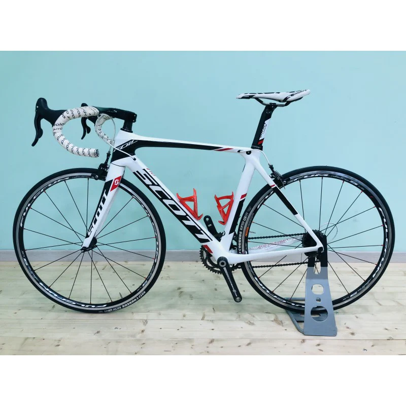 Scott Bici Foil 10 - Campagnolo Athena 11v  Fulcrum Racing 5 LG - Seminuova - Image 2