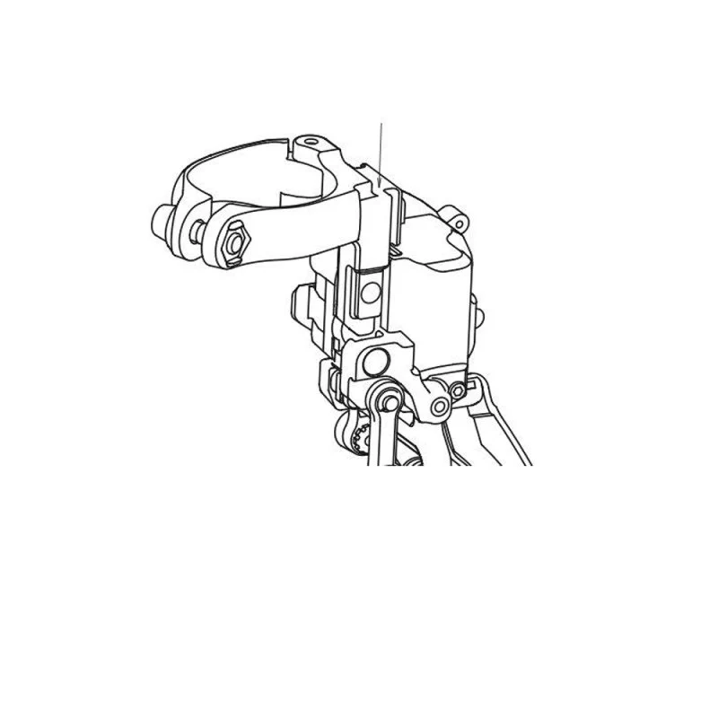 Shimano Adattatore Deragliatore XTR 11V Morsetto Alto - Image 2