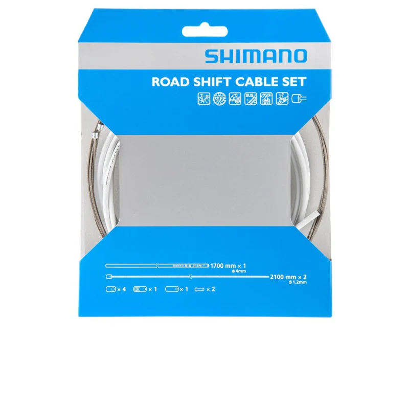 Shimano Kit Guaine e Fili PTFE Cambio Dura-Ace 7900 White