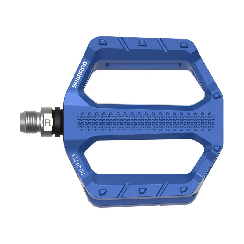 Shimano Pedali Pd-Ef205 Flat Blu