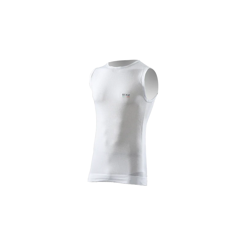 Sixs Intimo Smanicato SML Piuma Bianco