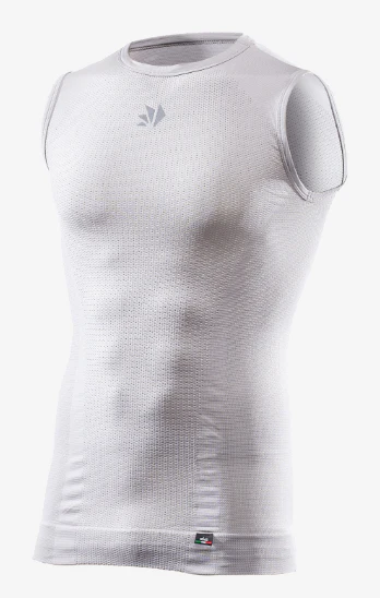Sixs Intimo Smanicato Tecnico 4 Stagioni SMX V2 Silver Bianco