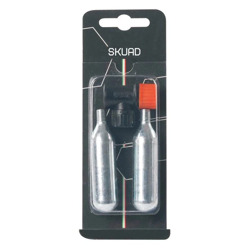 Skuad Kit 2 Bombolette Co2 16gr + dosatore