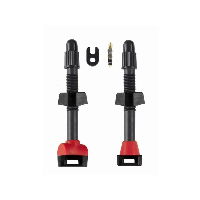 Skuad Valvole Tubeless Carbon 45mm Kit 2pz