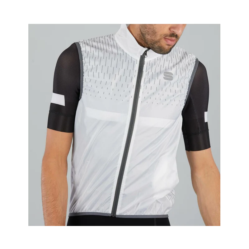 Sportful Gilet Antivento Reflex Bianco - Image 3