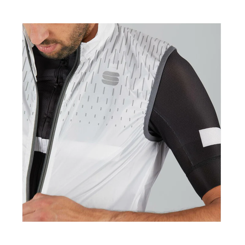 Sportful Gilet Antivento Reflex Bianco - Image 4