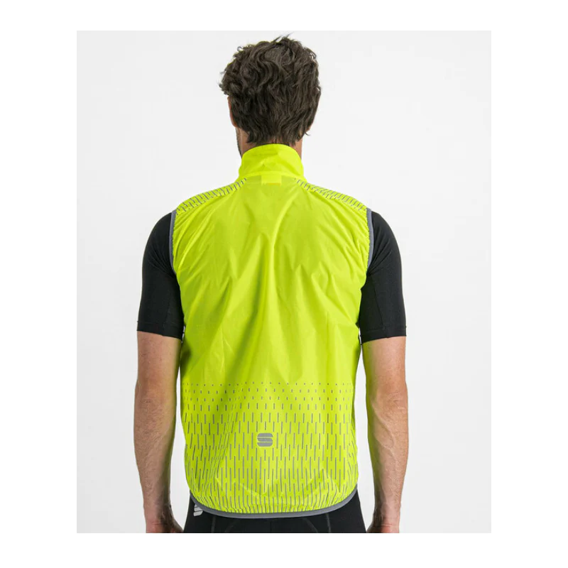 Sportful Gilet Antivento Reflex Giallo Fluo - Image 2