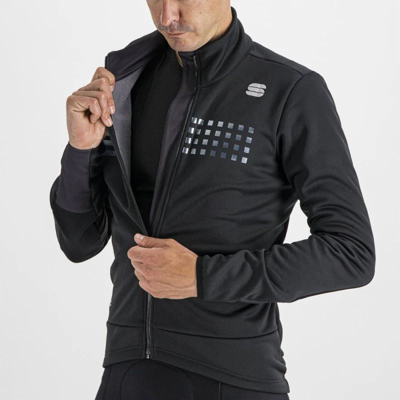 Sportful Giubbino Tempo Nero - Image 4