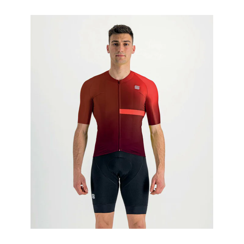 Sportful Maglia Bomber Chili Red Cayenna Red