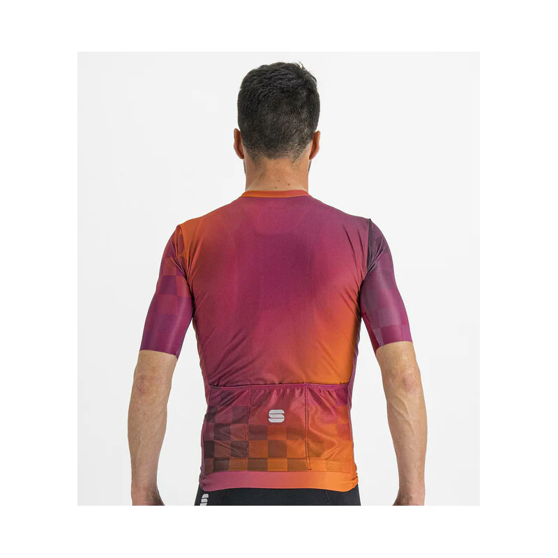 Sportful Maglia Rocket Cyclamen Carrot Prune - Image 2