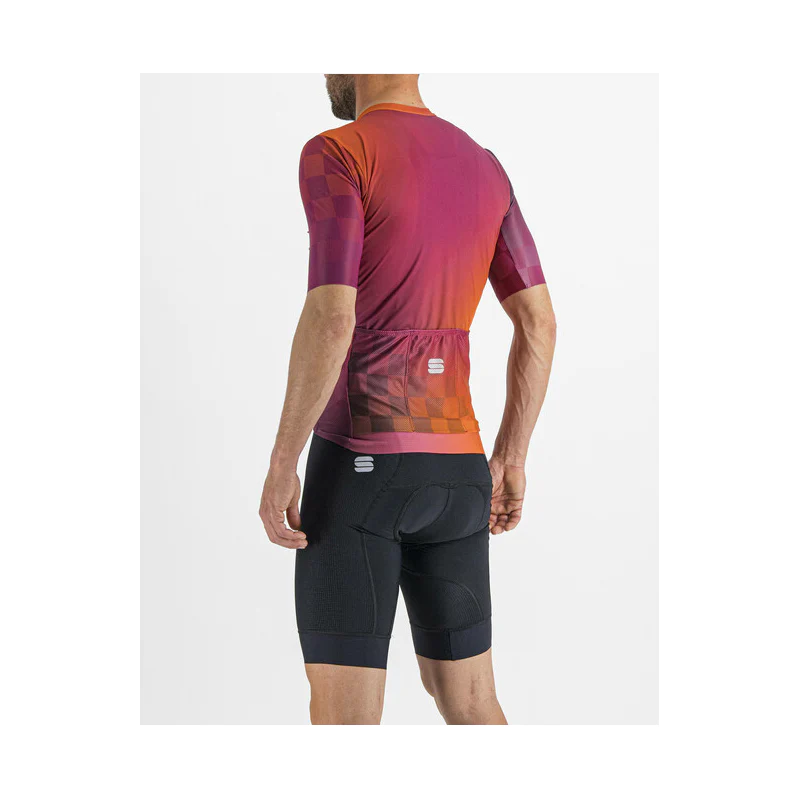 Sportful Maglia Rocket Cyclamen Carrot Prune - Image 4