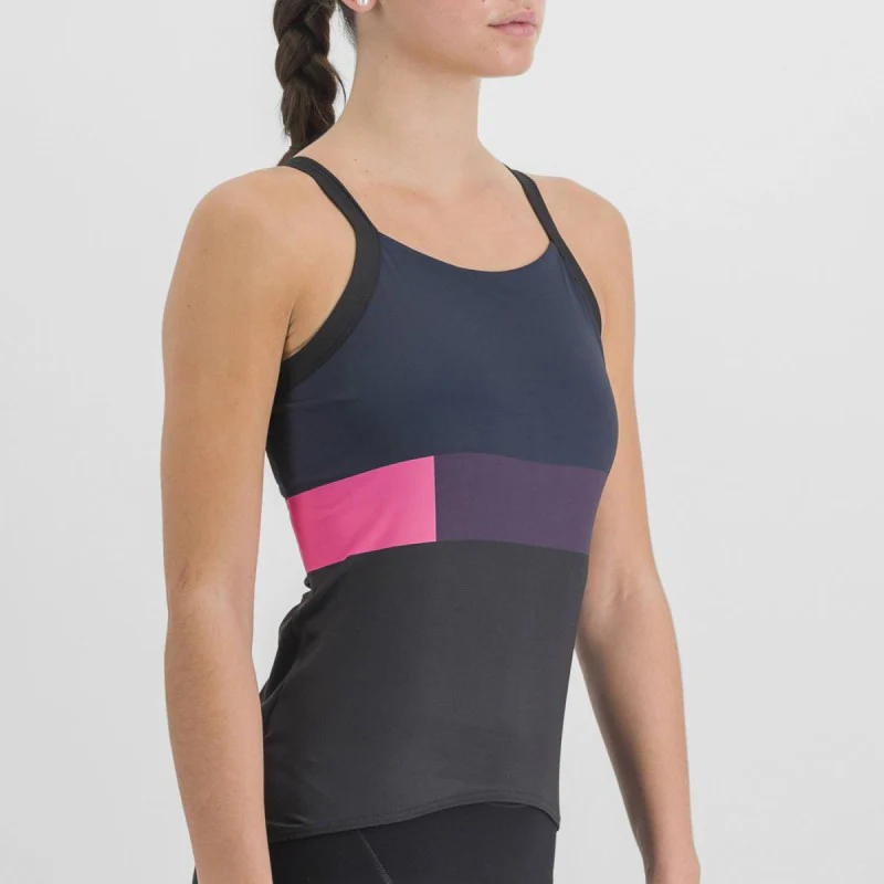 Sportful Top Donna Snap Black/Galaxy Blu - Image 3