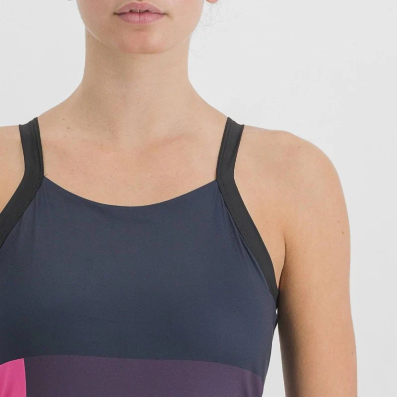 Sportful Top Donna Snap Black/Galaxy Blu - Image 4
