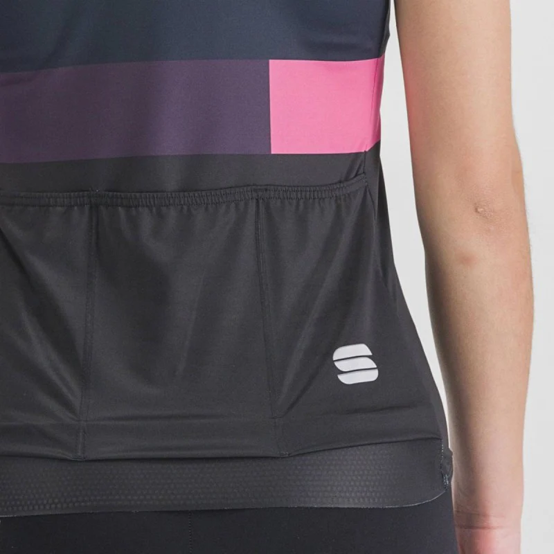 Sportful Top Donna Snap Black/Galaxy Blu - Image 5
