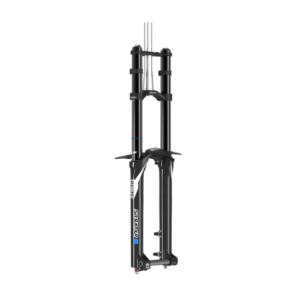SrSuntour Forcella aria Rux38 29" Disc 200mm Nero opaco EQ R2C2 PCS, PP 20X110 Tapered 1"1/8-1.5" Rake 50