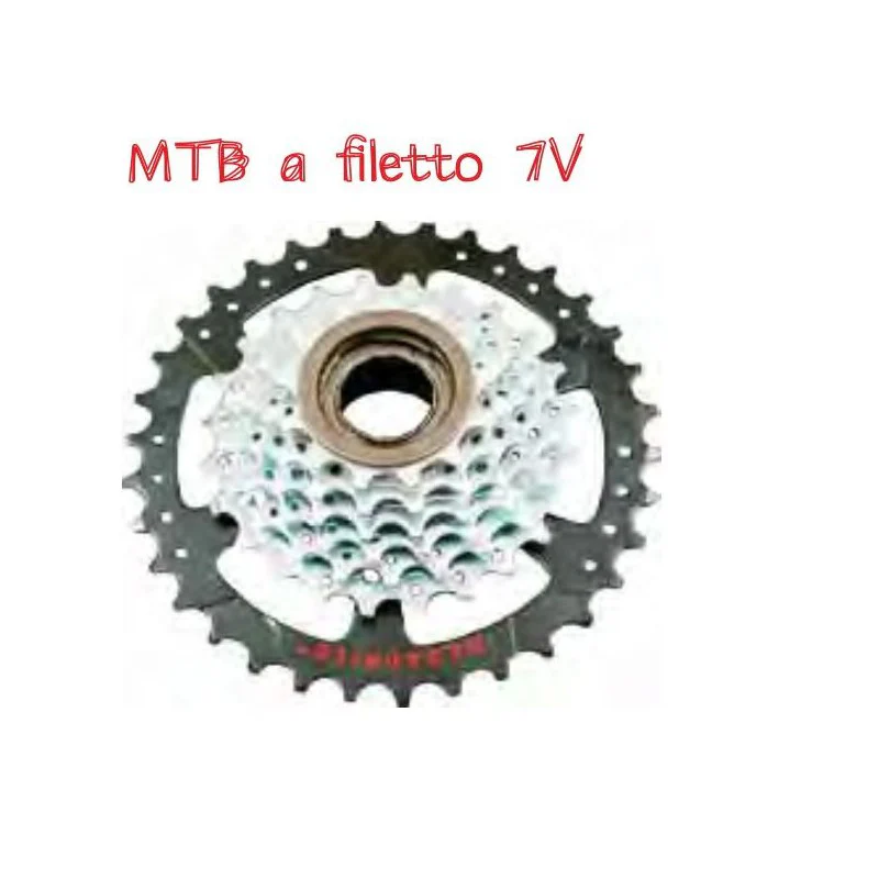Sunrace Ruota Libera Mtb a Filetto 7 Velocita 13-34