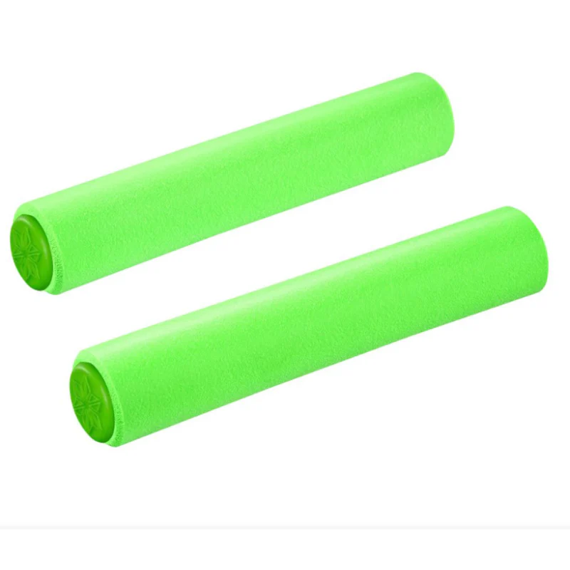 Supacaz Manopole Siliconez Schiuma Memory Verde Fluo