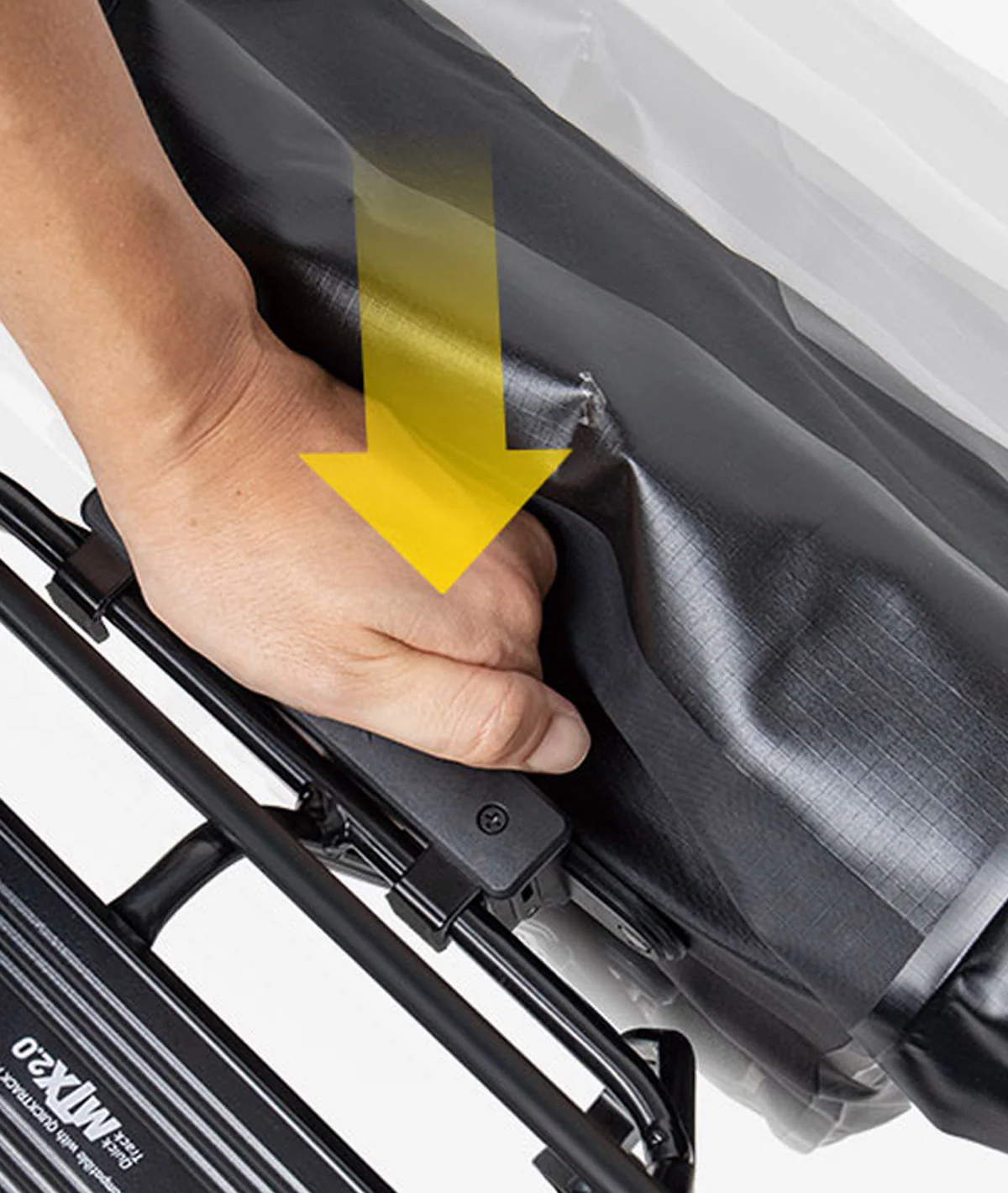 Topeak Borsa laterale Pannier Drybag (16 l) impermeabile nera con sistema QuickClick - Image 6