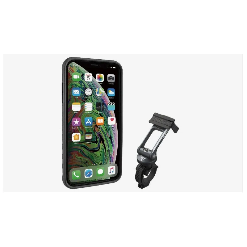 Topeak Custodia Ridecase per iPhone XS Max + Supporto