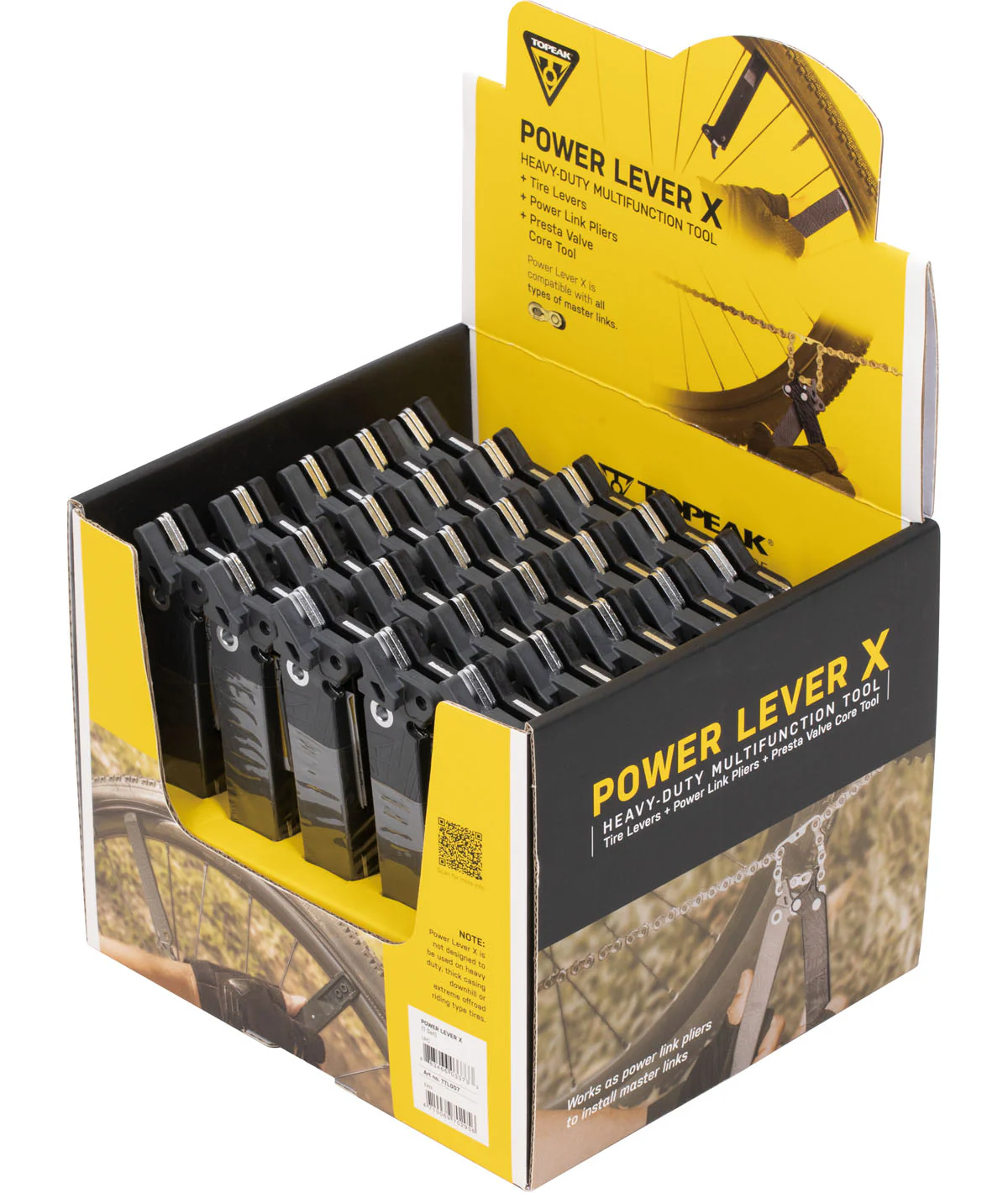 Topeak Espositore da banco Power Lever X set da 25 pz