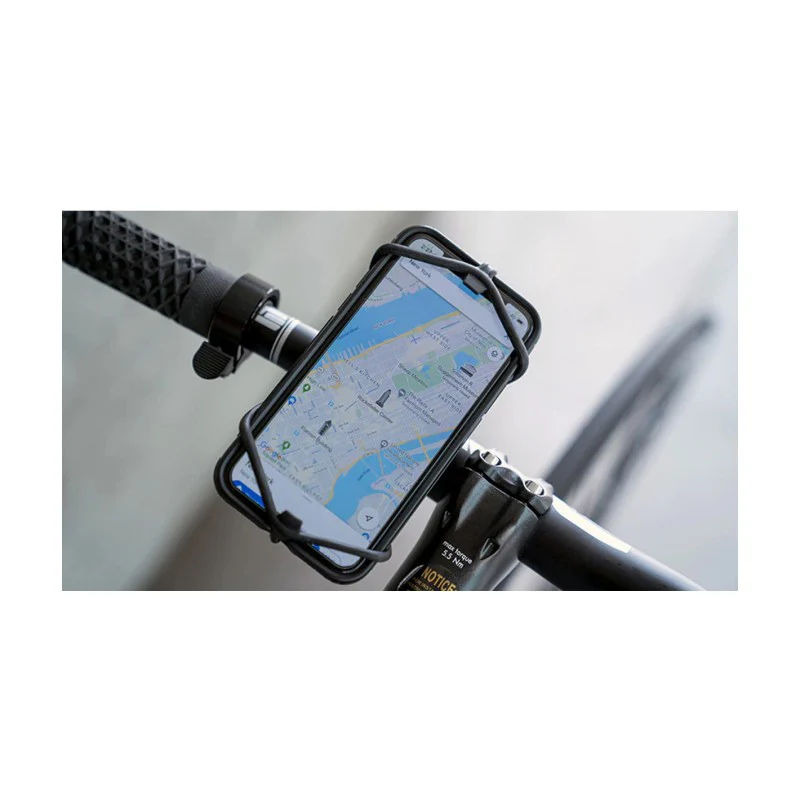 Ulac Supporto smartphone Spyder Z PRO per manubrio in silicone nero - black - Image 4
