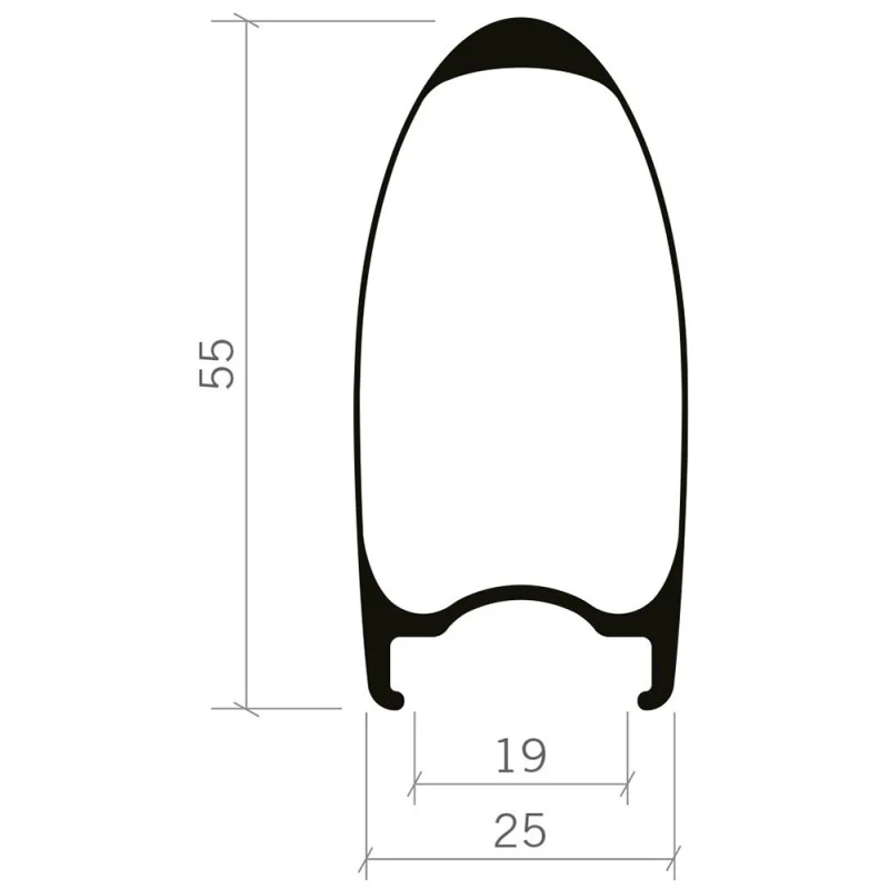 Vision Ruote SC 55 Carbon Disc Tlr - Image 2