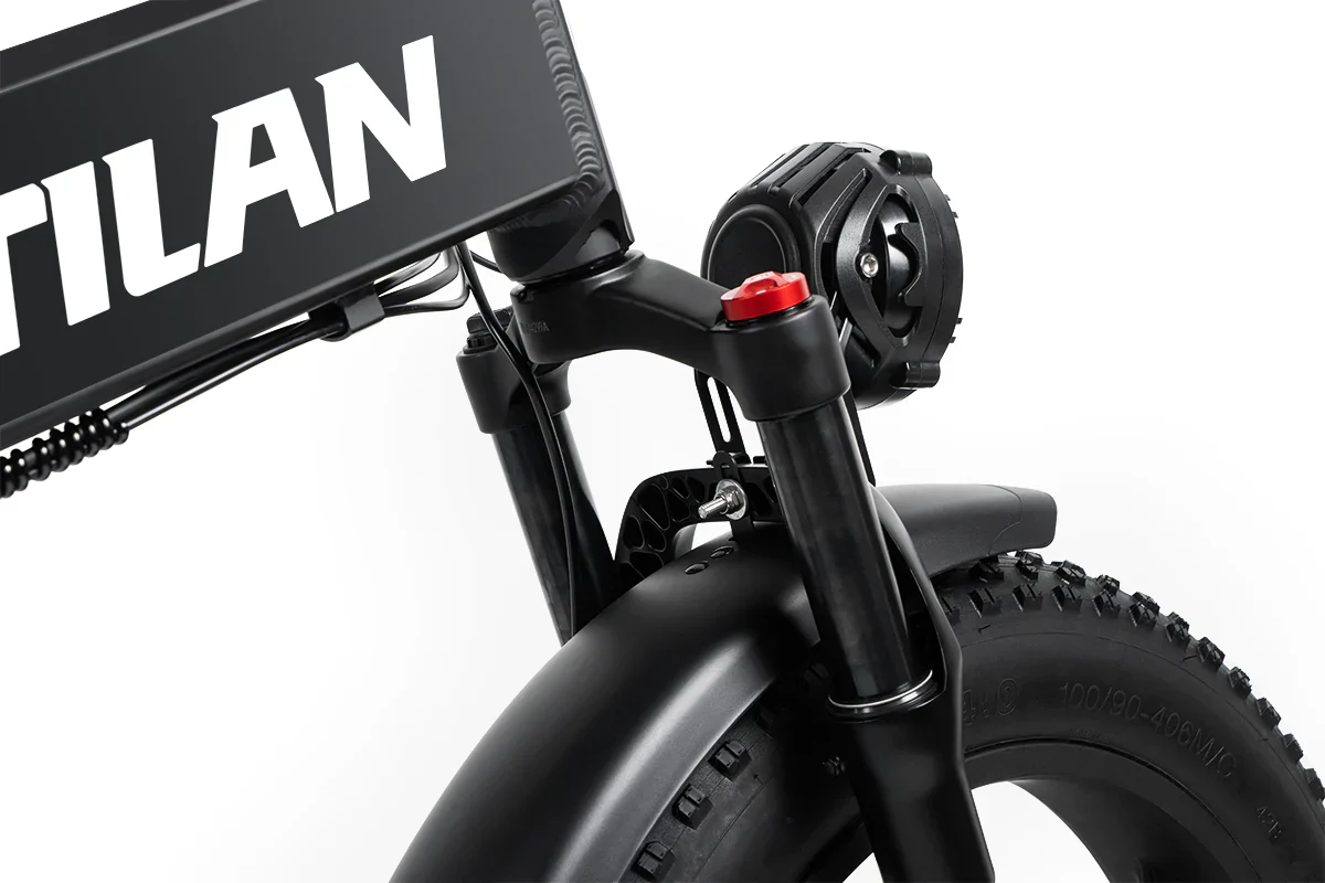 Vitilan Bici Elettrica Fat Bike V7 Full Sospension 250/750W - Image 9