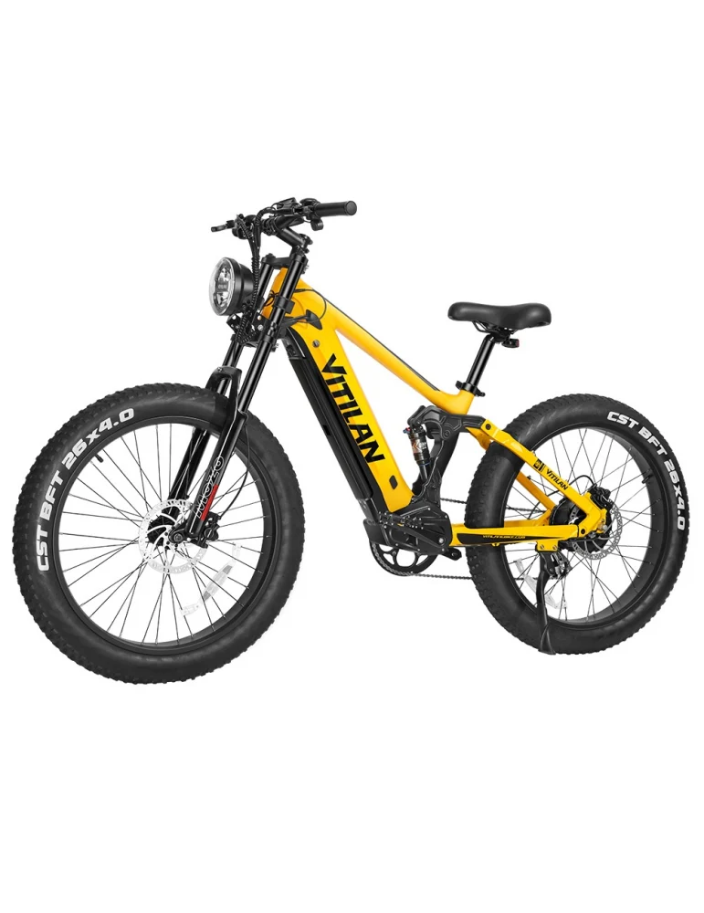 Vitilan Bici Elettrica Mtb Full T7PRO 1000W - Image 4