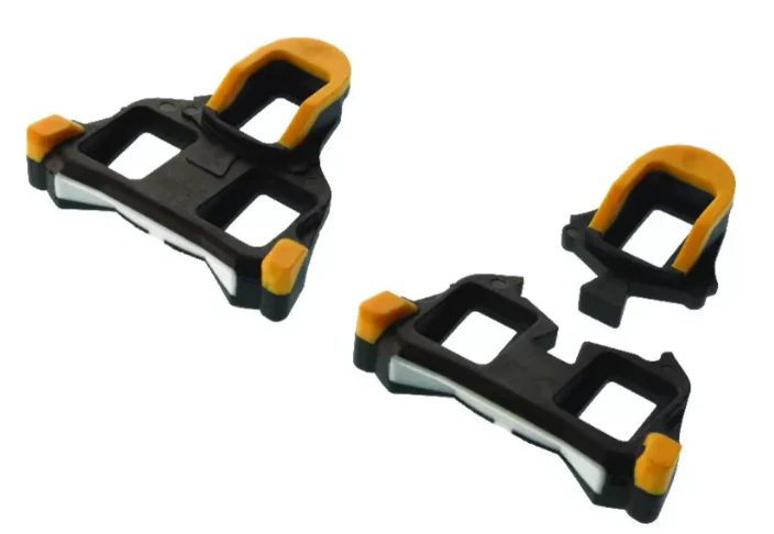 VpComponents Tacchette Compatibili Shimano Rotanti 6 gradi Giallo