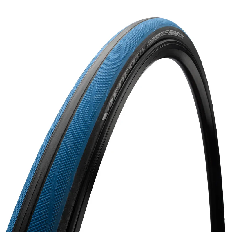 Vredestein  Copertura 700x23 FIAMMANTE Tube Type Pieghevole Nero/Blu