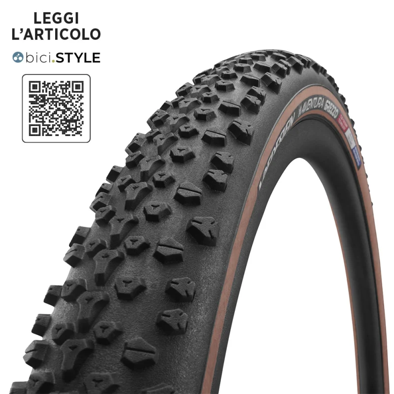 Vredestein Copertura 700x50 AVENTURA GREZZO Gravel TLR Nero/Para 120TPI
