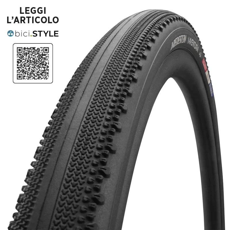 Vredestein Copertura 700x50 AVENTURA SETA Gravel TLR Nero 120TPI