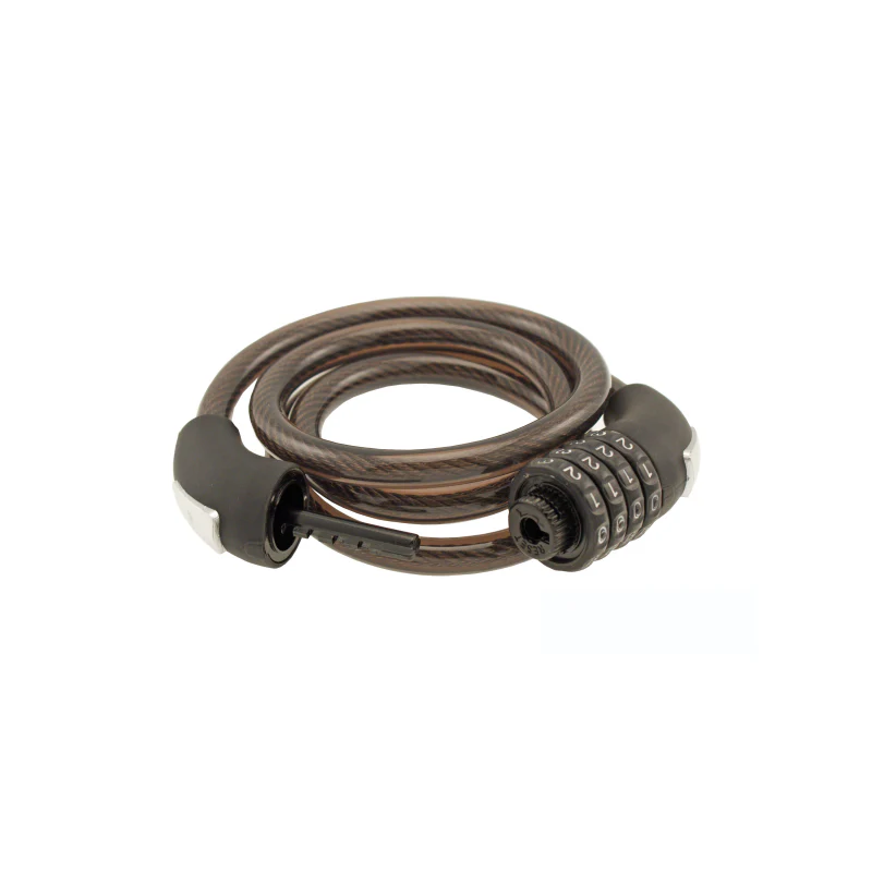 Wag Lucchetto Cavo Spirale Digital Ø 12 - 1500mm Black