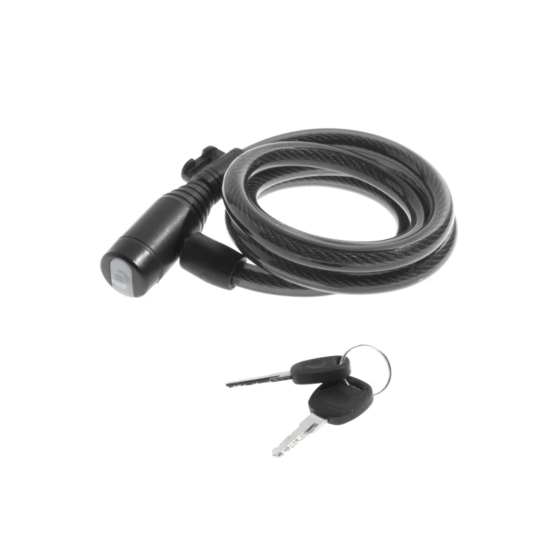 Wag Lucchetto Spirale 8x1500mm Black