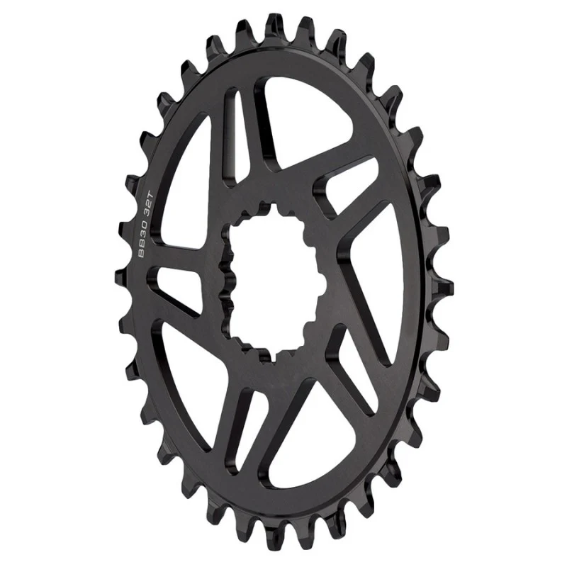 Xon Corona Singola Direct Mount 32D Alluminio Nera